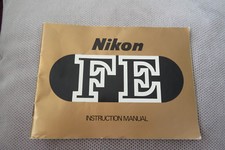 Nikon FE Instruction Manual