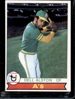 1979 Topps #54 Dell Alston Oakland A's - Nice Card
