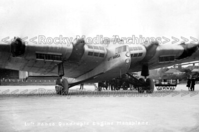 Cpp-9 Aviation, Lufthansa, Vierfachmotor Junker G 38. Foto