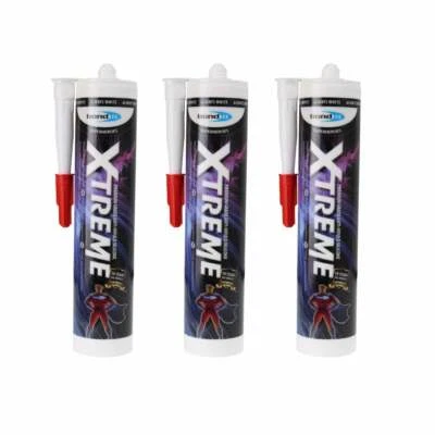 BOND IT 3 X Xtreme White | Clear | Forever White | Anti-Mould Silicone Sealant C3