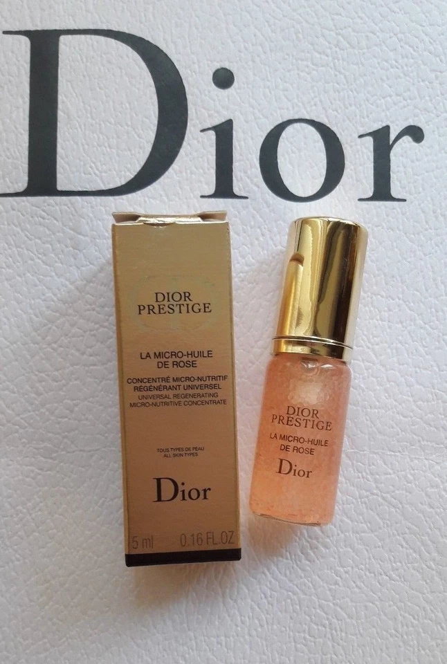 Dior prestige La Micro Huile de Rose Serum 15ml = 5ml x 3 Foto 2 de 4