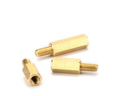 M3 Solid Brass Copper Hex Column Standoff Support Spacer Pillar for PCB Board