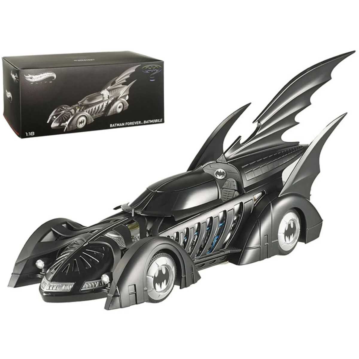 未開封 1/18 BATMAN FOREVER BATMOBILE ホットウィール Hot