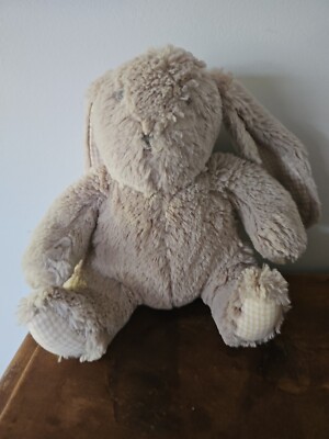 Morgan Finch Kids Plush Bunny Rabbit Bear Beige 20cm Aprx