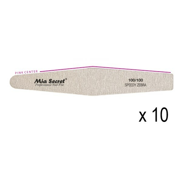 Mia Secret - NAIL FILE - SPEEDY ZEBRA DIAMOND #100 (Z03-D 100/100