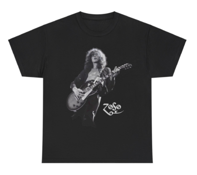 Jimmy Page T-shirt Black Unisex All sizes S-5XL shirt Fan | eBay