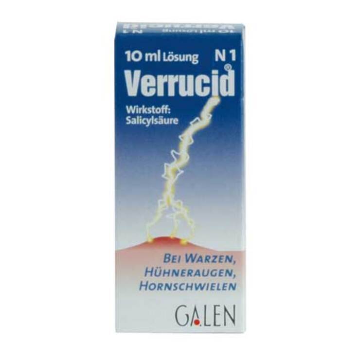 Verrucid Lösung · 10 ml · PZN 03181479