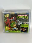 TMNT 1989 Sewer Party Tube AFA 80+ Teenage Mutant Ninja Turtles Playmates New!
