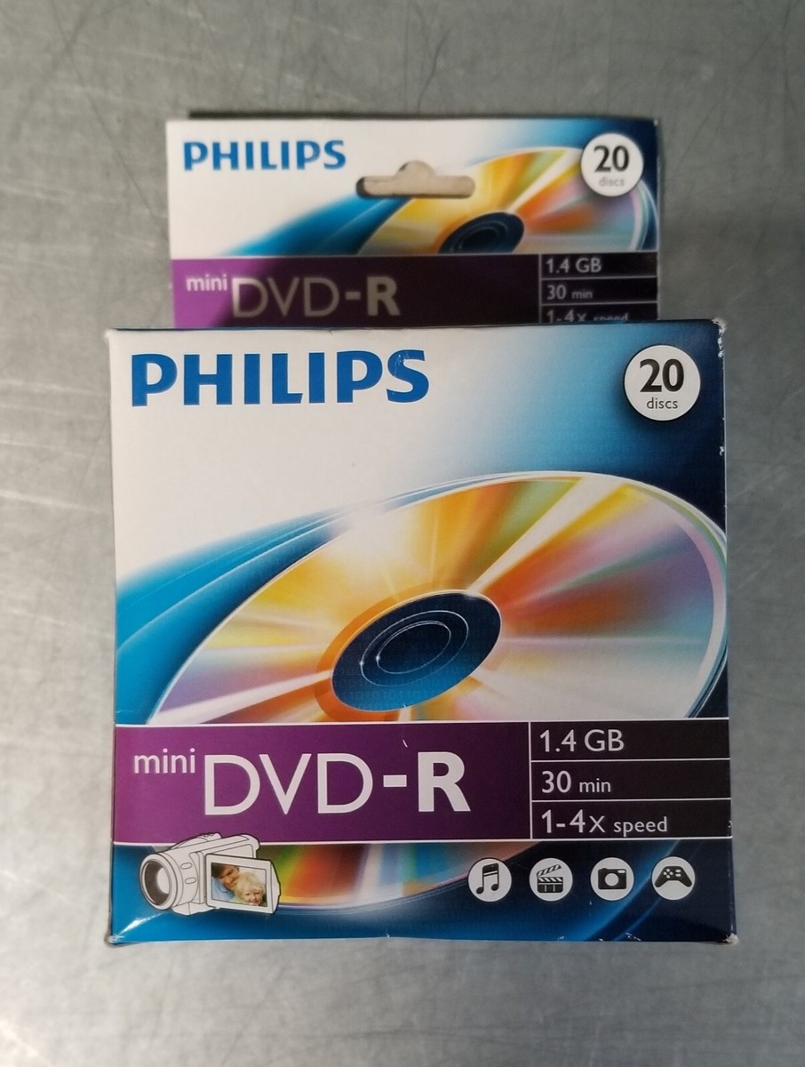 New 20-pack Philips mini DVD-R GameCube Disc | eBay