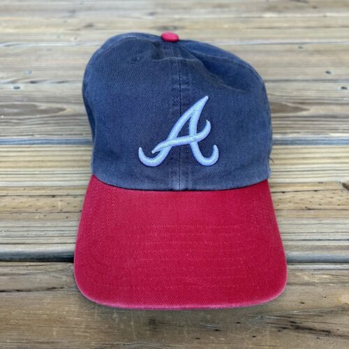 47 Brand Women's Atlanta Braves Sparkle Sequin Baseball Cap, Blue