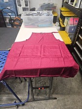 STYLIST WEAR Bib Grooming Apron Nylon BURGANDY
