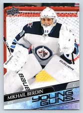 MIKHAIL BERDIN RC YOUNG GUNS 2020-21 UPPER DECK 20-21 NO 242           83905