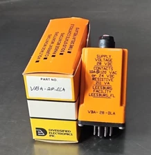 Diversified Electronics VBA-28-DLA TIME DELAY RELAY.                     Loc3D-9