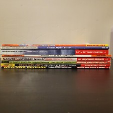 Videogame Strategy Guide Lot Bundle 8 Guides In All See Pics And Description