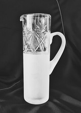 AJKA / VAL SANT LAMBERT LEAD CRYSTAL CLEAR DECANTER / PITCHER