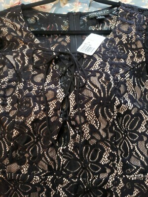 FOREVER 21 PLUS SIZE BLACK FLORAL LACE FIT & FLARE DRESS SIZE 2X NWT | eBay FOREVER 21 PLUS SIZE BLACK FLORAL LACE FIT & FLARE DRESS SIZE 2X NWT | eBay