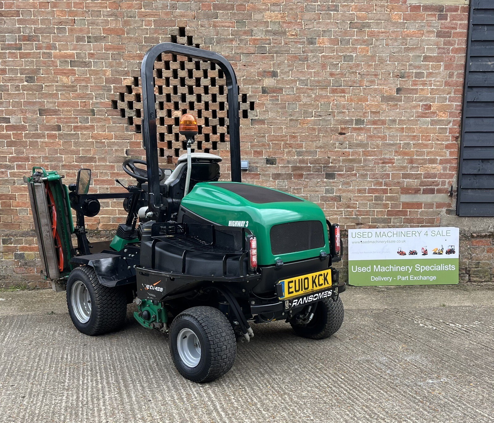 Ransomes Highway 3 * 1200Hrs * Diesel Triple Mower Cylinder Gang Kubota