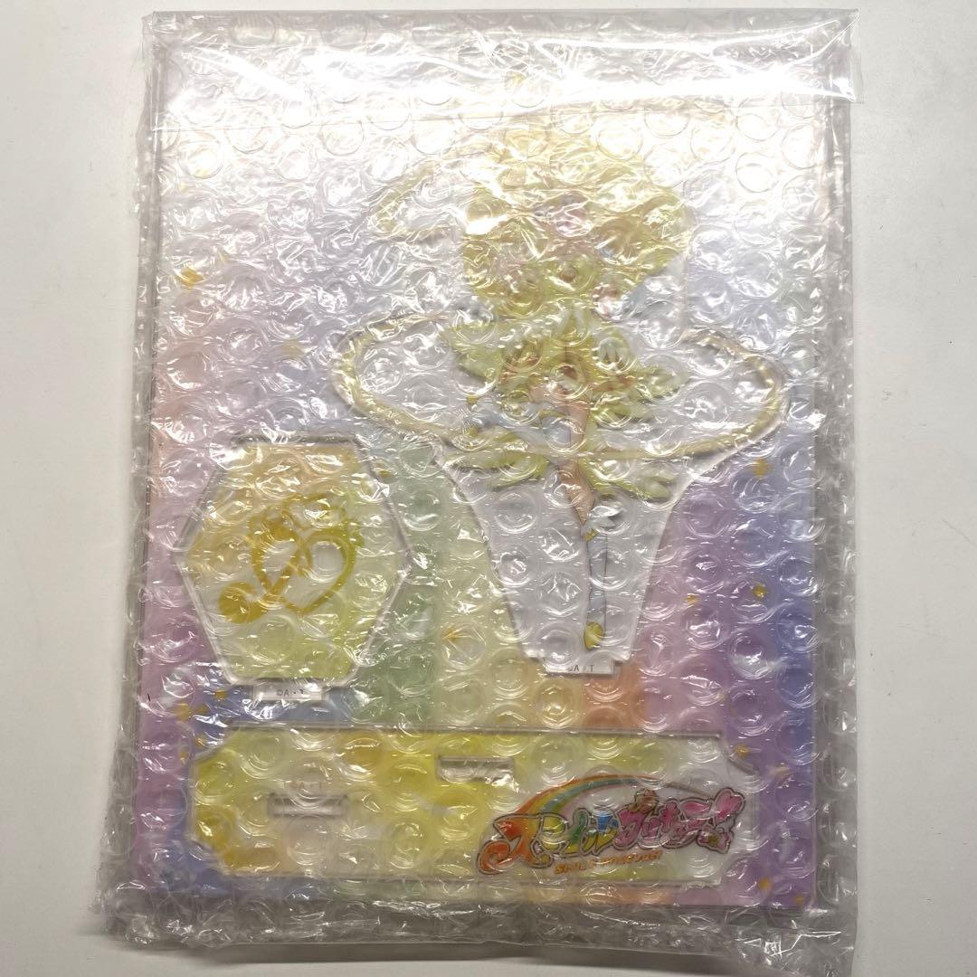 Precure Exhibition Smile Cure Piece Acrylic Stand Display Figure New