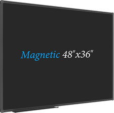 48x36 Magnetic Chalkboard with Aluminum Frame - Perfect for Home, Office, School