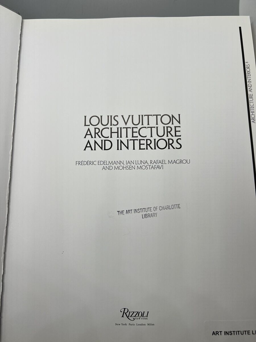RARE Louis Vuitton Architecture & Interiors Hardcover Art RARE Louis Vuitton Architecture & Interiors Hardcover Art