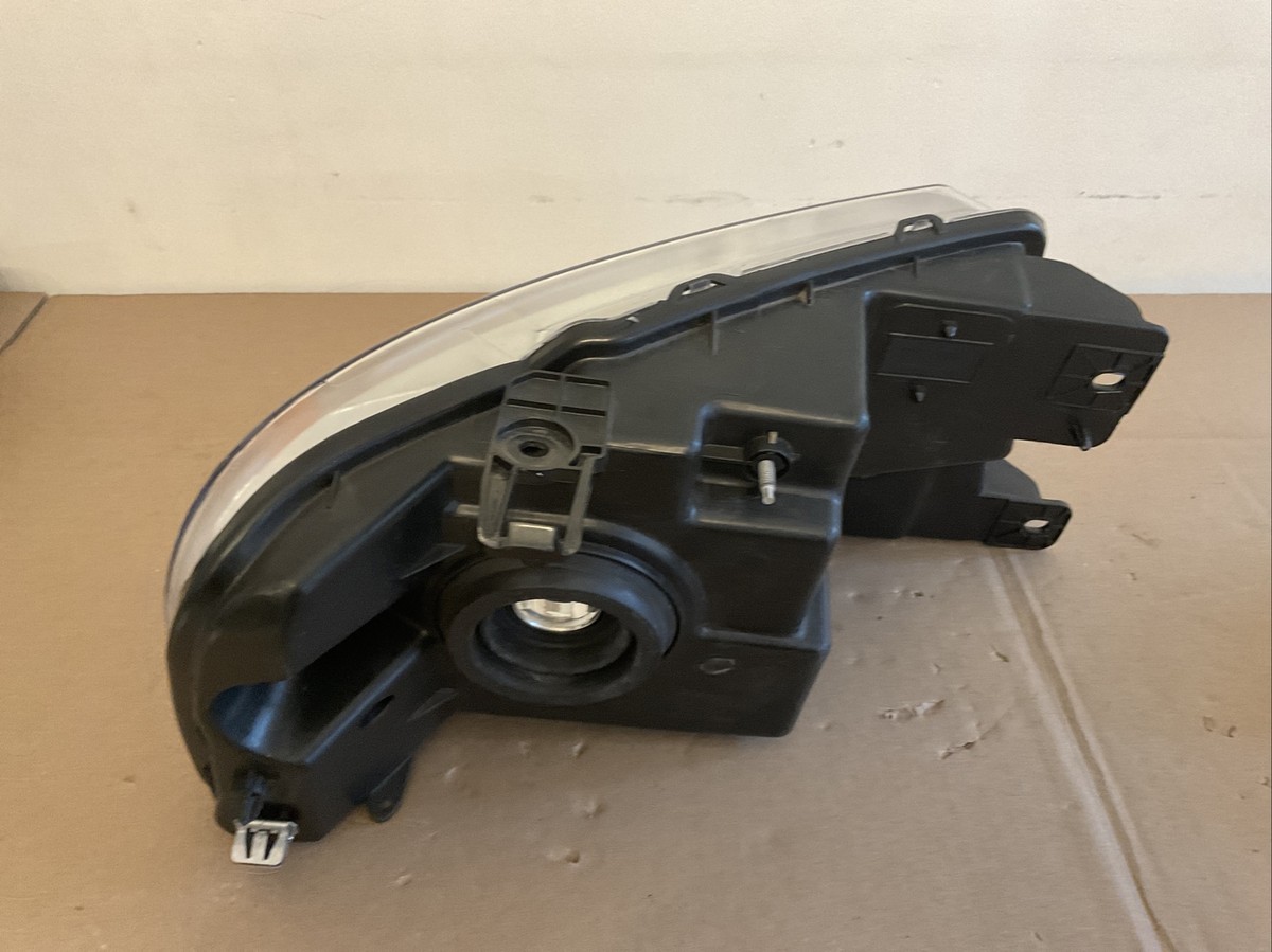 Ford F150 Headlights Pair Of Chrome/Amber Clear Lens Headlight