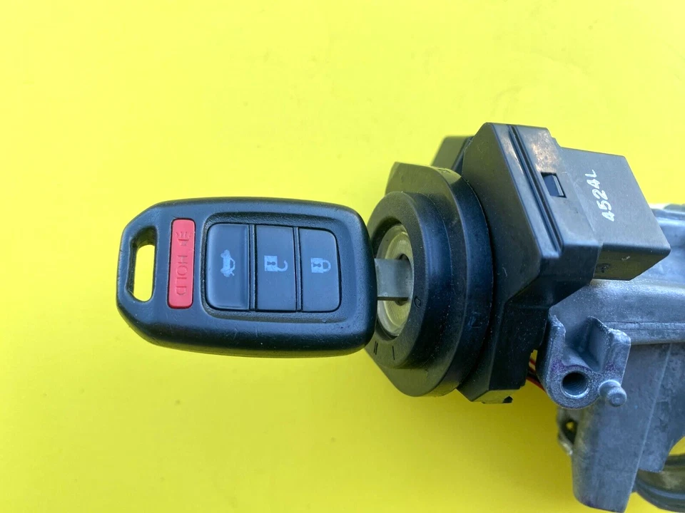 2012-2015 HONDA CIVIC IGNITION SWITCH LOCK W/ KEY & IMMOBILIZER OEM 39730-T0A-A5 - Изображение 2 из 4