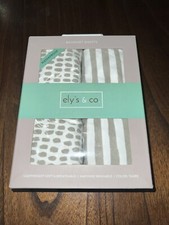Ely's  Co. Water Resistant Jersey Cotton Bassinet Sheet Set 2 Pack