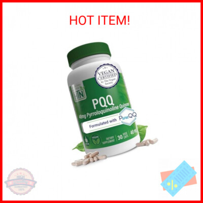 Health Thru Nutrition PQQ 40mg 30 Servings Pyrroloquinoline Quinone as PureQQ | 
