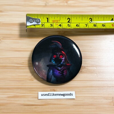 OFFICIAL Shattered Glamrock Chica FNAF Button PAX WEST 2023 - Security Breach 
