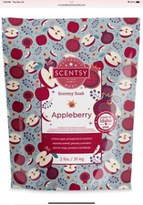 Scentsy Soak Appleberry Bath Soak, 2lb, BRAND NEW SEALED