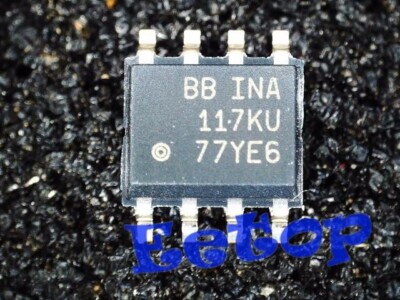 5x INA117KU Spannungsdifferenz-Chips - SOP-8 Gehäuse, Präzise Messung