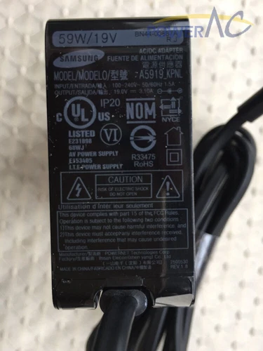 New Original 19V Samsung LC32JG50QQNXZA A5919_KPNL Monitor Adapter Power Supply