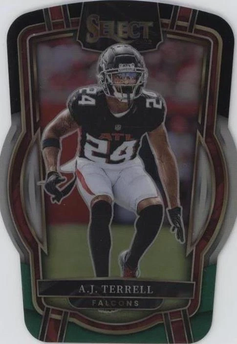 Black & Green Prizm Die-Cut