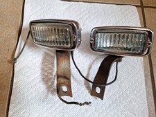 Pair Vintage Tr2 Hella Fog Back Up Lamps 100927