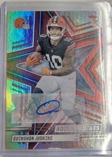 2025 Panini Rookies & Stars Quinshon Judkins Auto RC 
