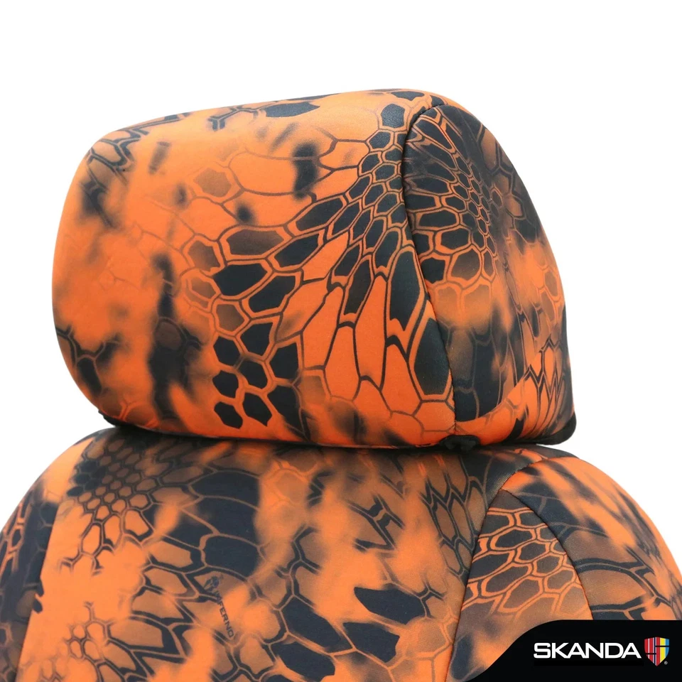 For Mazda B3000 98-03 Kryptek Neosupreme 1st Row Camo Inferno Custom Seat Covers — 第 2/4 张图片