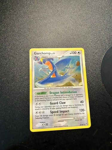 Pokemon TCG Supreme Victors Garchomp LV.X 5/147 Holo Rare 2009 EN