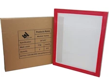 20" x 24" Aluminum Frame Silk Screen Printing with 110 White Mesh
