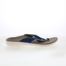 Spenco Yumi Medieval 39859 Mens Blue Synthetic Flip-Flops Sandals Shoes