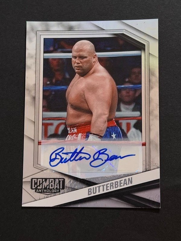 Butterbean 2025 Panini Combat Anthology Signatures Card # 1 Eric Esch