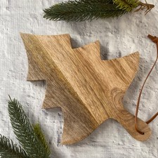 Tree Shaped Cutting Board Serving Board Charcuterie Cheese Christmas Holiday