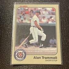 1983 Fleer #344 Alan Trammell