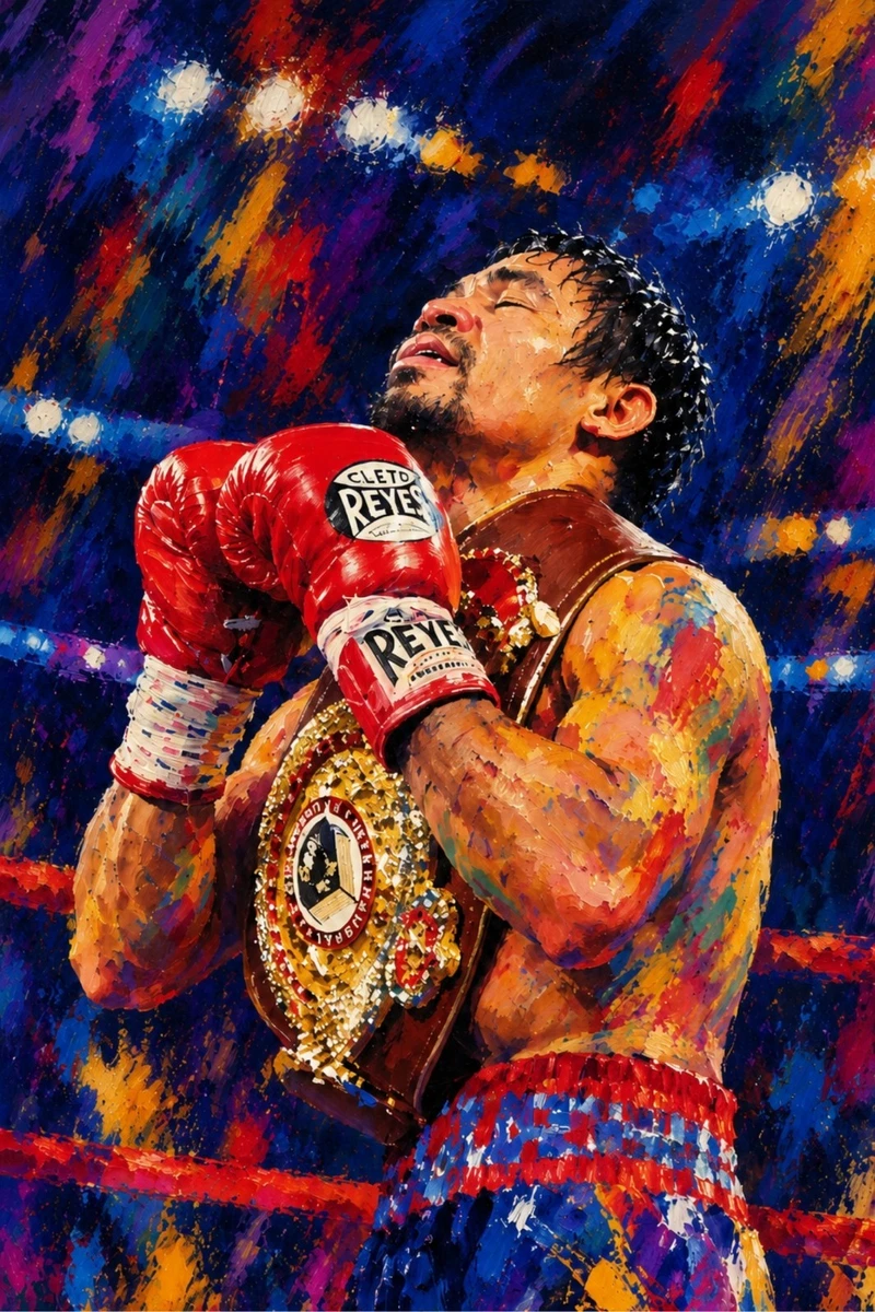 manny pacquiao poster products for sale | eBay