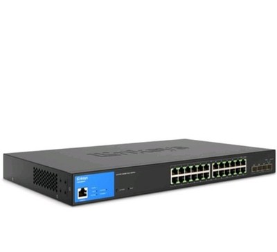 Linksys LGS310C EU Managed Gigabit Netzwerk-Switch 8 Port 1000Mbit 2xSFP+ Uplink