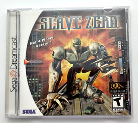 Slave Zero (Sega Dreamcast SDC, 1999) COMPLETE CIB Tested & Cleaned W/ Reg. Cd!