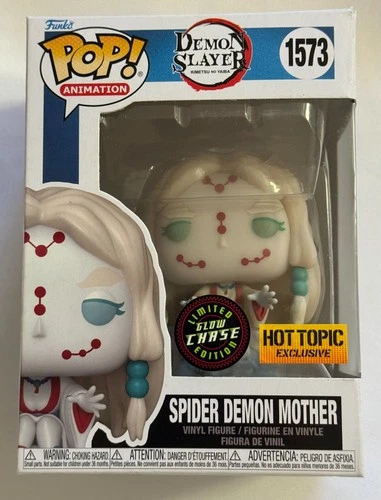 Funko Pop! Spider Demon Mother LE Glow Chase  Demon Slayer #1573 NEW