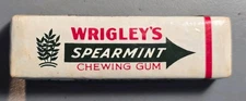 Vintage  Pack Of Wrigley’s Spearmint Chewing Gum Unopened - 5 stick pack