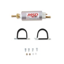 Msd Electric Fuel Pump 2225 Inline 45 Gph 60psi 38 In. Npt Gasoline Msd Electric Fuel Pump 2225 Inline 45 Gph 60psi 38 In. Npt Gasoline