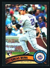 Lucas Duda New York Mets 2011 Topps Black #129 SN /60