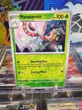 Masquerain 002/182 Reverse Holo Uncommon Pokemon TCG S&V Paradox Rift